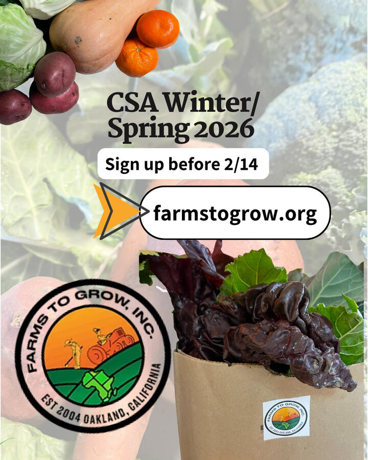 Farms to Grow CSA Farms to Grow CSA