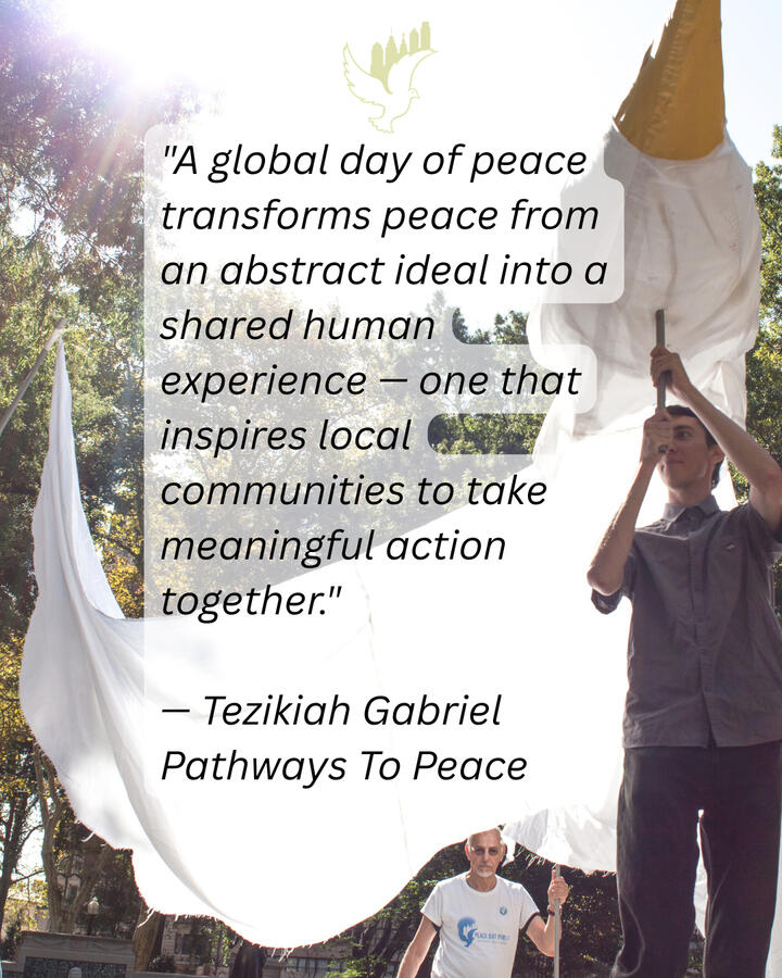 Quote from Pathways to Peace Quote from Pathways to Peace